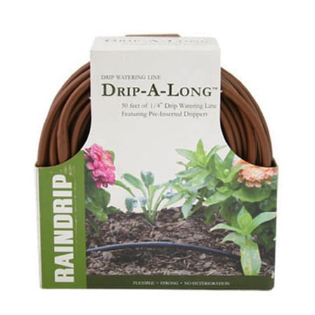 Raindrip R283DT Brown Soaker - 0.25 in. x 50 ft. RA574495